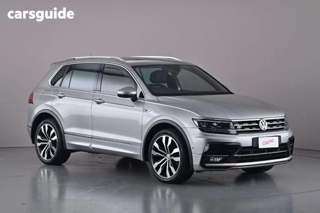 Silver 2018 Volkswagen Tiguan Wagon 162 Tsi Highline