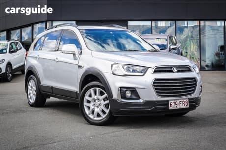 Silver 2017 Holden Captiva Wagon Active 5 Seater