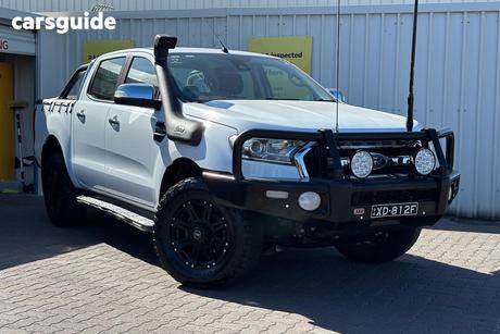 White 2017 Ford Ranger Super Cab Utility Xlt 3.2 (4X4)