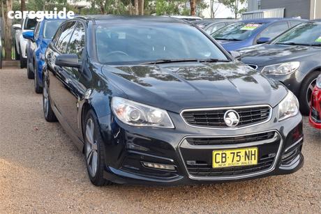 Black 2014 Holden Commodore Sportswagon Sv6
