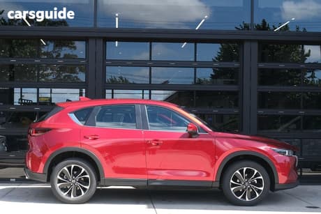 Red 2025 Mazda CX-5 Wagon G25 Touring (Fwd)
