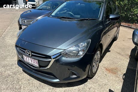 Grey 2015 Mazda 2 Hatchback Neo