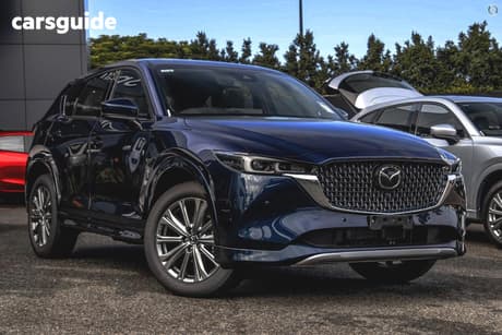Blue 2025 Mazda CX-5 Wagon G25 Akera (Awd)