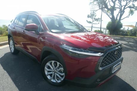 Red 2025 Toyota Corolla Cross Wagon Gxl 2Wd Hybrid