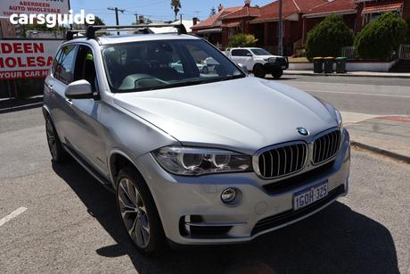 Silver 2015 BMW X5 Wagon Xdrive 30D