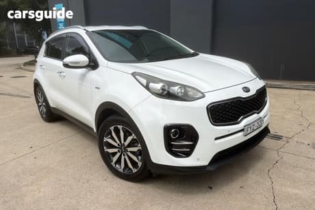 White 2017 Kia Sportage Wagon Sli (Awd)