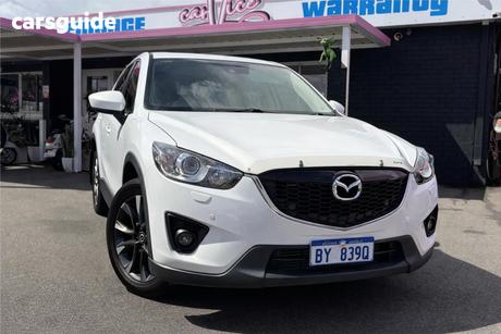 White 2012 Mazda CX-5 Wagon Grand Tourer (4X4)
