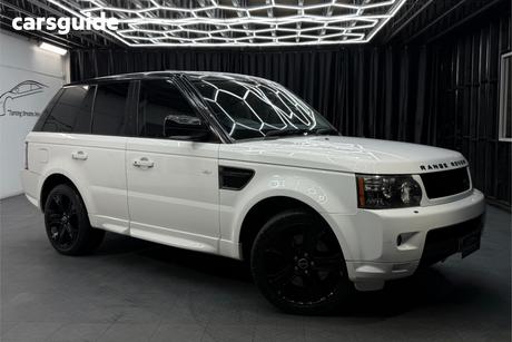 White 2012 Land Rover Range Rover Sport Wagon 3.0 Sdv6 Luxury