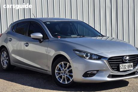 Silver 2017 Mazda 3 Hatchback Touring