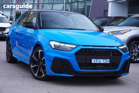 Blue 2021 Audi A1 Sportback 40 Tfsi S Line S Tronic