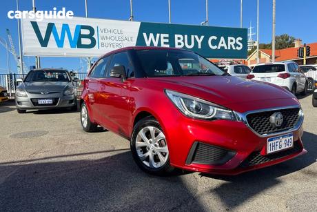 Red 2021 MG MG3 Hatchback Core