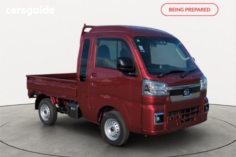 Red 2025 Daihatsu Hijet Ute Tray JUMBO EXTRA 4WD