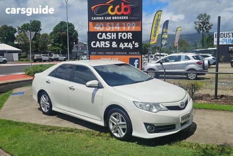 White 2013 Toyota Camry Sedan Atara S