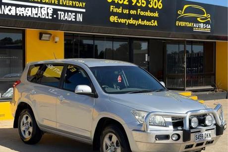 Silver 2009 Toyota RAV4 Wagon Cv (4X4)