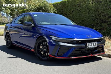 Blue 2025 Hyundai I30 Sedan N Premium With Sunroof