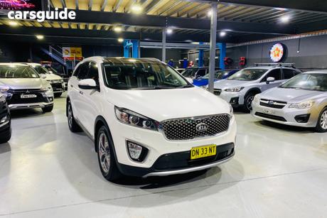White 2016 Kia Sorento Wagon Platinum (4X4)