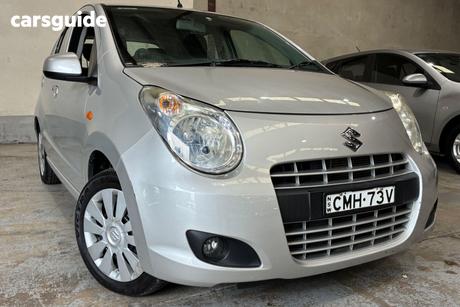 Silver 2012 Suzuki Alto Hatchback Gl