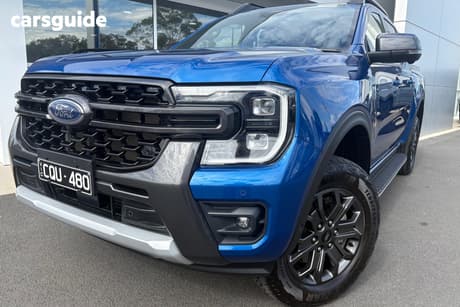 Blue 2024 Ford Ranger Double Cab Pick Up Wildtrak 2.0 (4X4)
