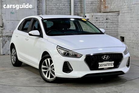 White 2019 Hyundai I30 Hatchback Active 1.6 Crdi