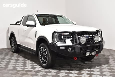 White 2023 Ford Ranger Super Cab Utility Xlt 2.0 (4X4)