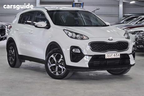 White 2021 Kia Sportage Wagon S (Fwd)
