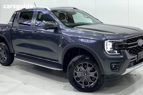 Grey 2024 Ford Ranger Double Cab Pick Up Wildtrak 3.0 (4X4)