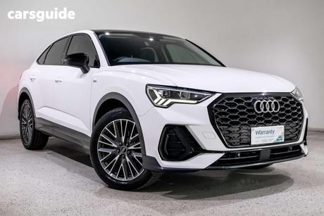 White 2021 Audi Q3 Sportback 35 Tfsi S Line