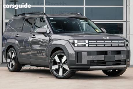 Silver 2024 Hyundai Santa FE Wagon (7 Seat) (Awd)