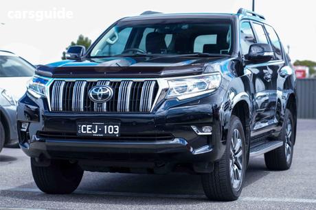 Black 2022 Toyota Landcruiser Prado Wagon Vx