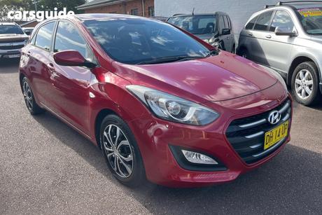 Red 2015 Hyundai I30 Hatchback Active