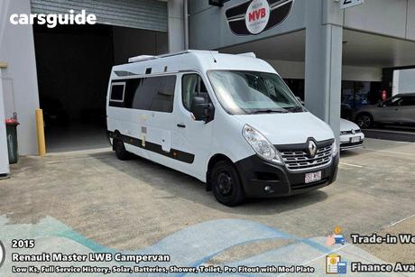 White 2015 Renault Master Van Lwb Mid Window