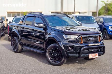 Black 2021 Ford Ranger Double Cab Pick Up Wildtrak 2.0 (4X4)