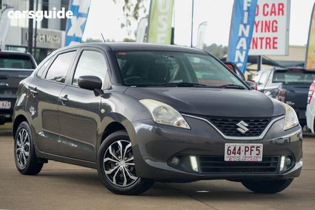 Grey 2016 Suzuki Baleno Hatchback Gl