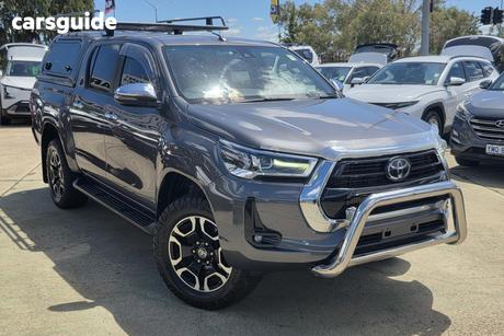 Grey 2020 Toyota Hilux Double Cab Pick Up Sr5 (4X4)