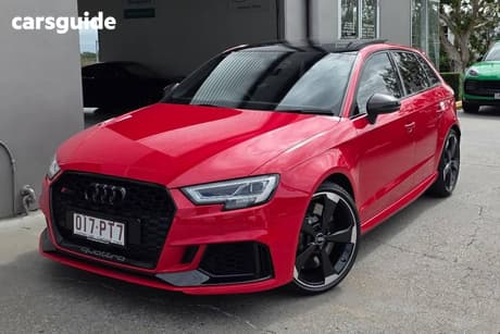 Red 2020 Audi RS3 Sportback 2.5 Tfsi Quattro Carbon Editn