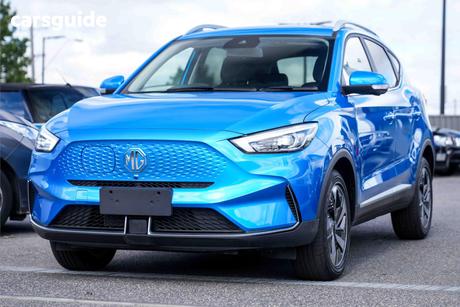 Blue 2023 MG ZS EV Wagon Long Range