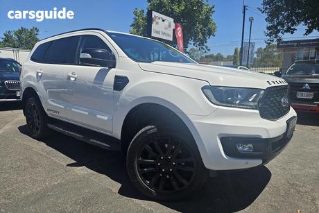 White 2020 Ford Everest Wagon Sport (Rwd)