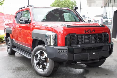 Red 2025 Kia Tasman Double Cab Pick Up X-Line (4X4) (0.9T) Bdy Fender