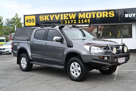 Grey 2012 Holden Colorado Crew Cab Pickup Ltz (4X4)