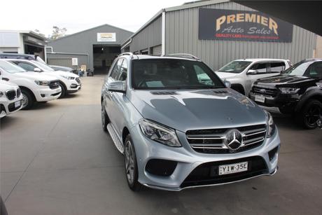 Silver 2016 Mercedes-Benz GLE250 Wagon D