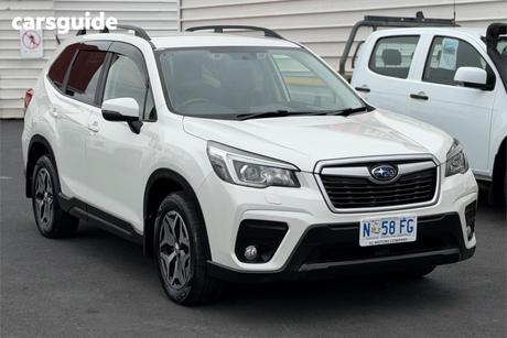 White 2019 Subaru Forester Wagon 2.5I (Awd)