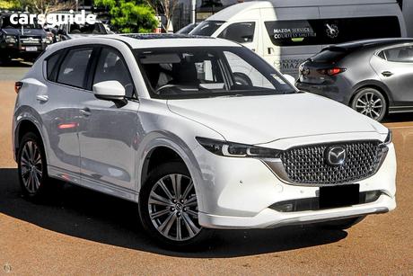 White 2025 Mazda CX-5 Wagon G25 Akera (Awd)