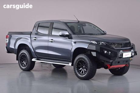 Grey 2021 Mitsubishi Triton Double Cab Pick Up Glx-R (4X4)
