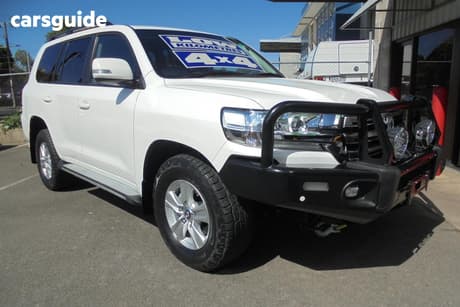 White 2020 Toyota Landcruiser Wagon Lc200 Gxl (4X4)