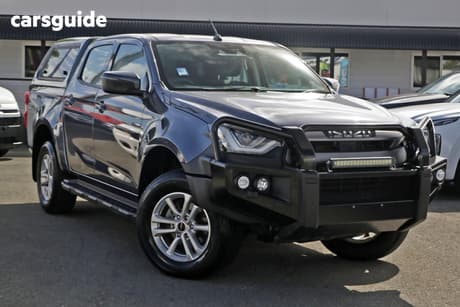 Grey 2021 Isuzu D-MAX Crew Cab Chassis Ls-M (4X4)