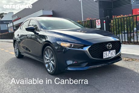 Blue 2024 Mazda 3 Sedan G20 Evolve