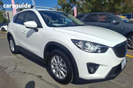 White 2014 Mazda CX-5 Wagon Maxx Sport (4X4)