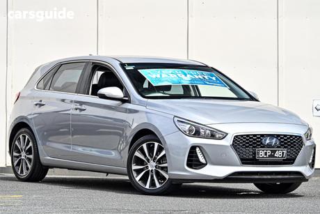 Silver 2019 Hyundai I30 Hatchback Elite