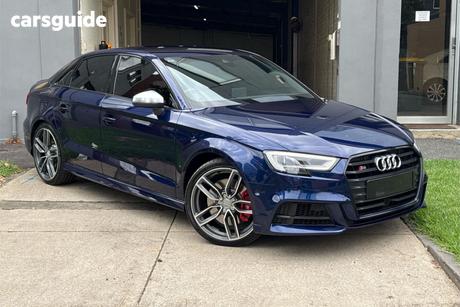 Blue 2018 Audi S3 Sedan 2.0 Tfsi Quattro