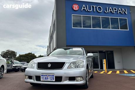 Silver 2007 Toyota Crown Sedan ATHLETE G PACKAGE